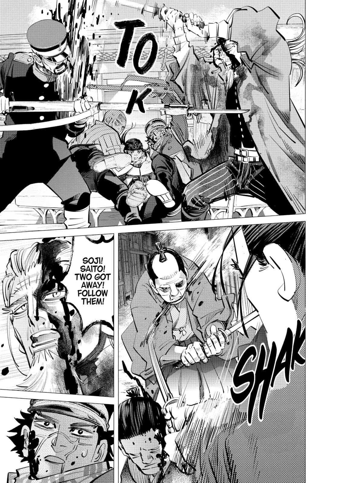 Golden Kamuy chapter 307, page 17