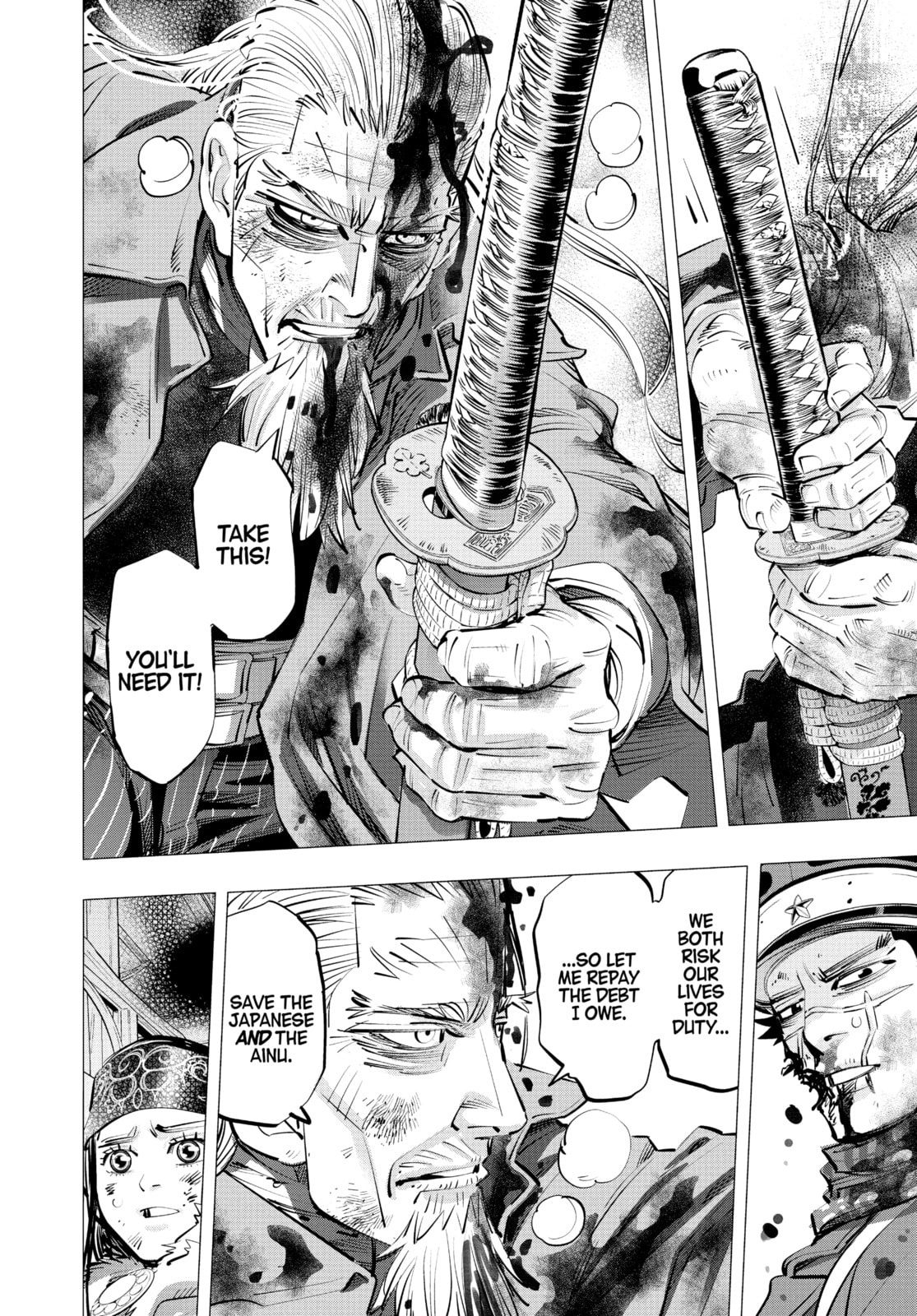 Golden Kamuy chapter 308, page 12