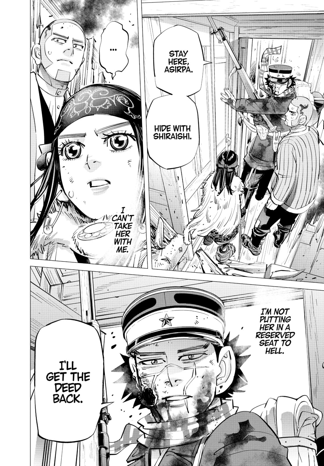 Golden Kamuy chapter 308, page 18