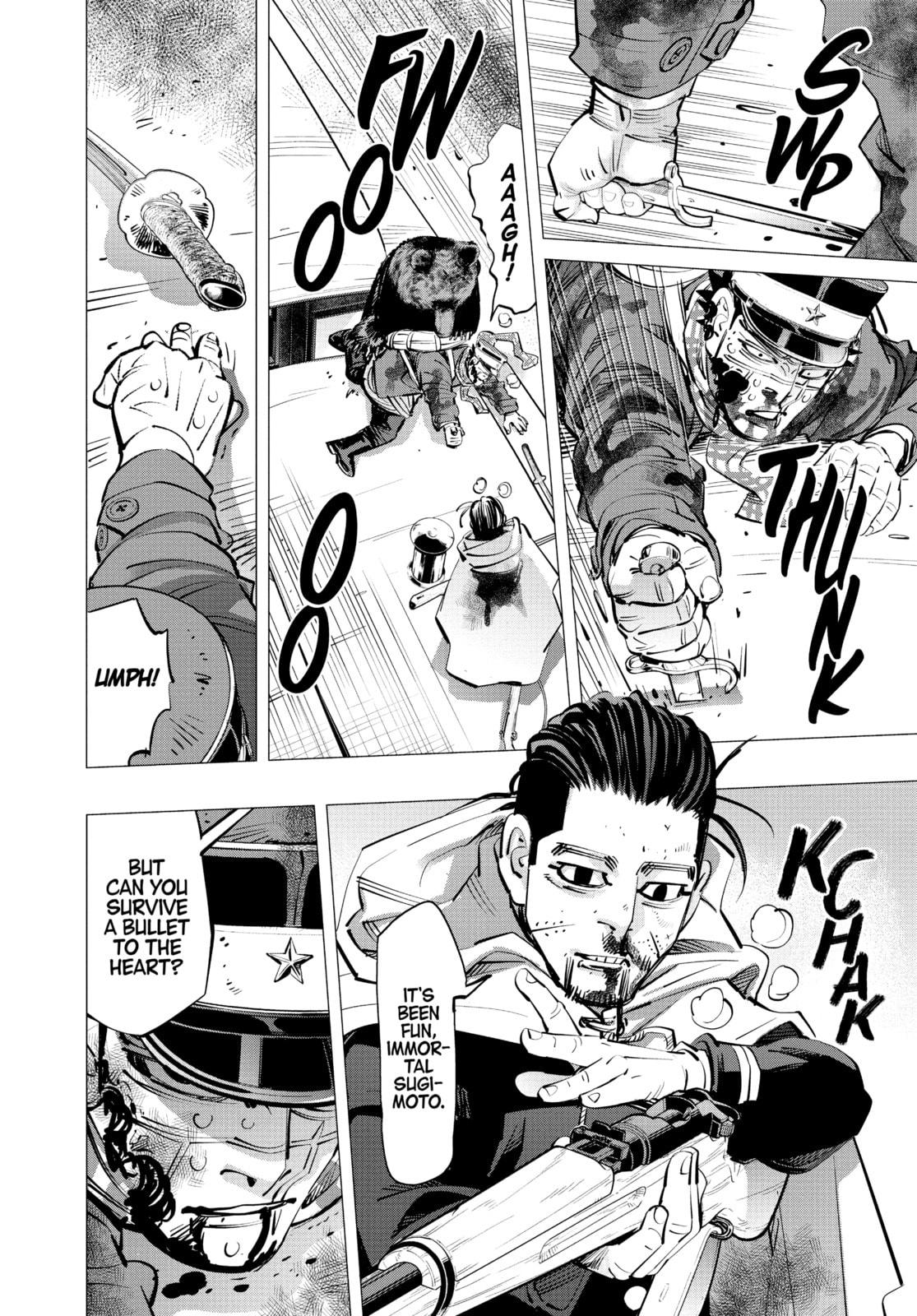 Golden Kamuy chapter 309, page 12