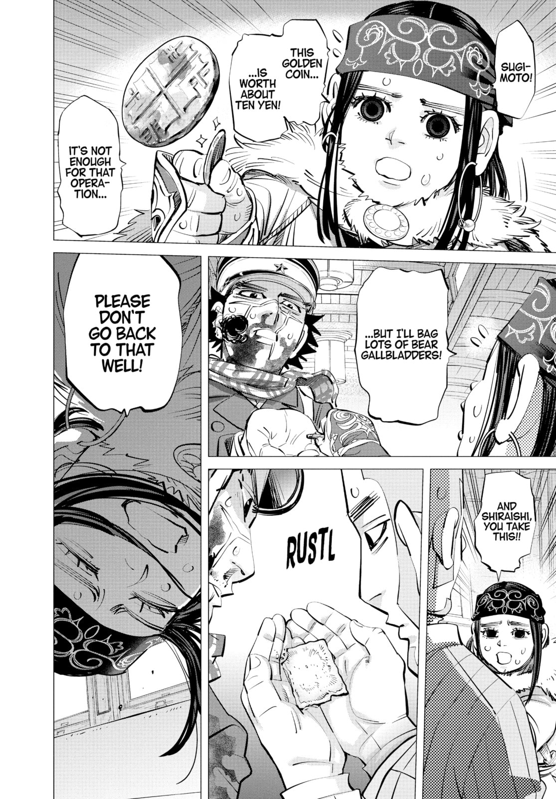 Golden Kamuy chapter 311, page 6