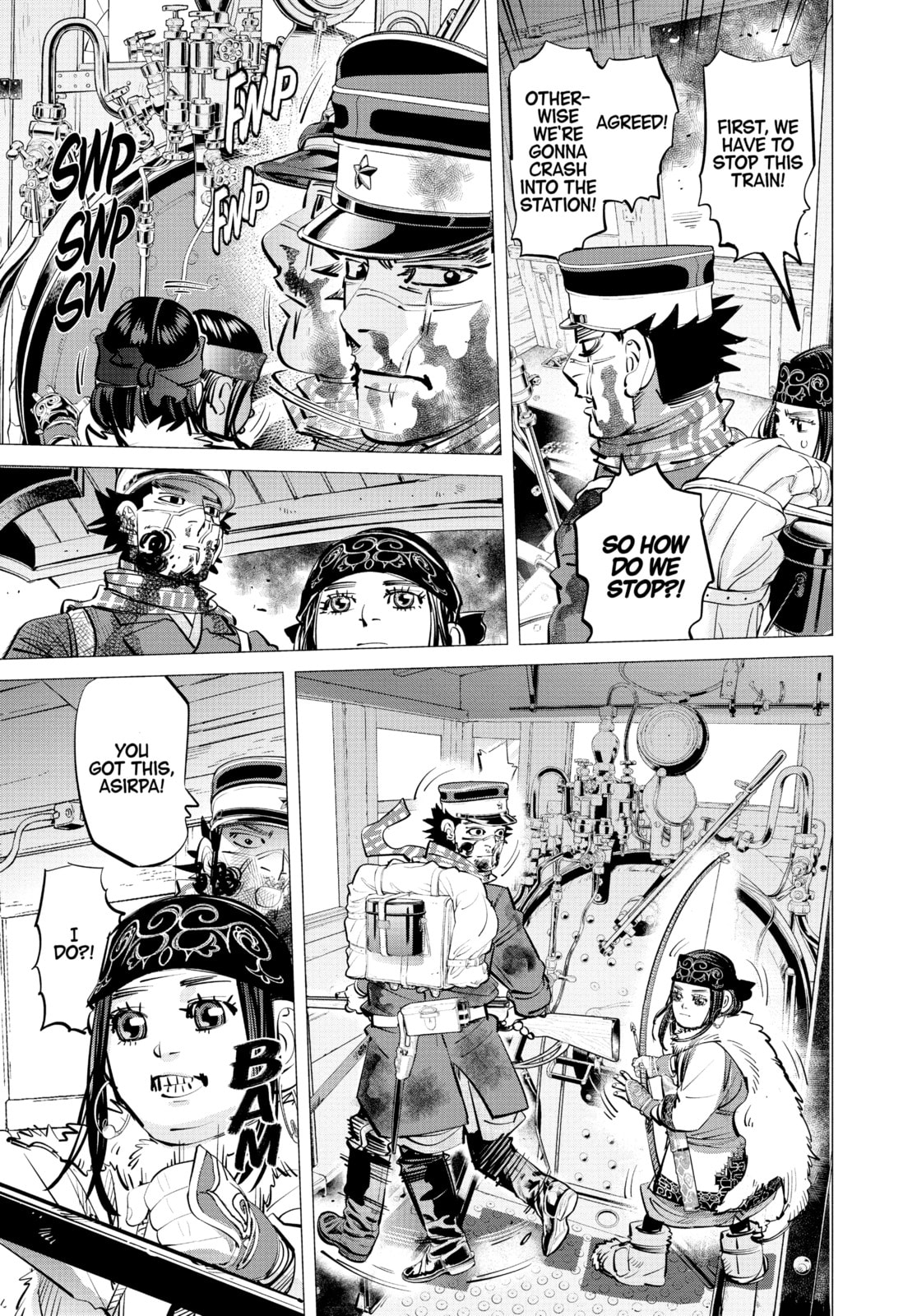 Golden Kamuy chapter 311, page 19