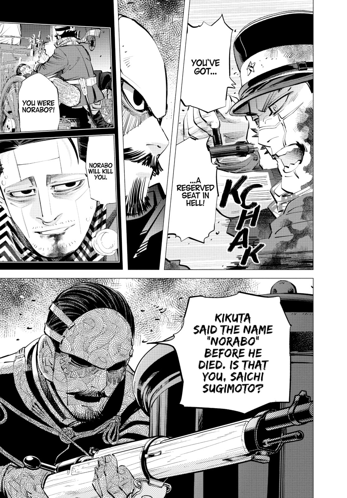 Golden Kamuy chapter 312, page 2
