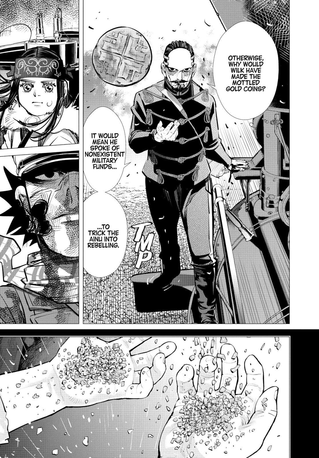Golden Kamuy chapter 312, page 12