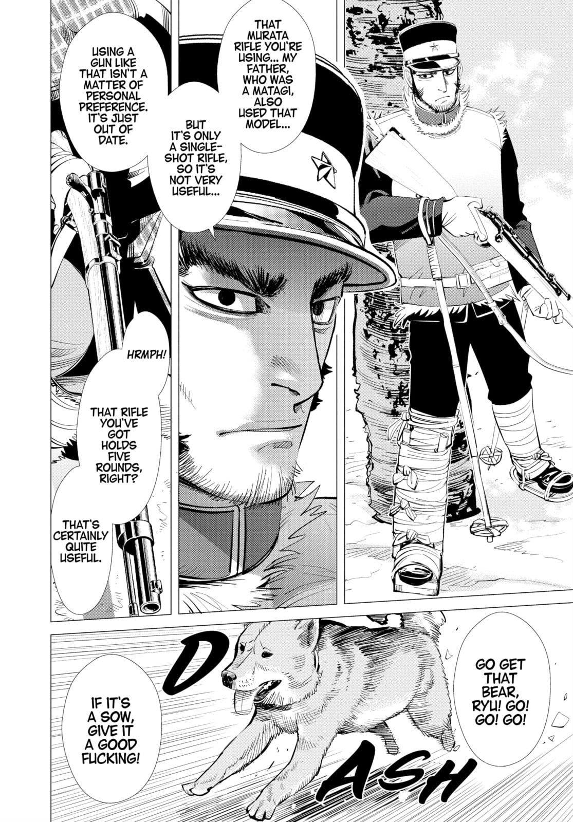 Golden Kamuy chapter 22, page 14