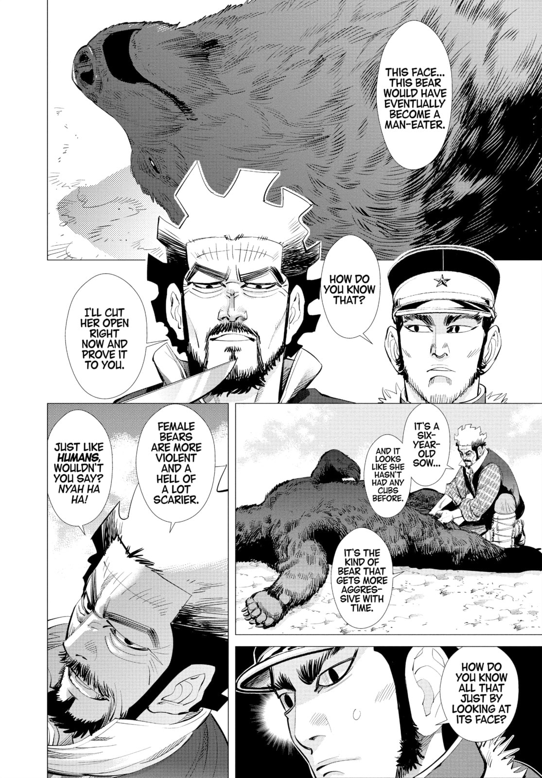 Golden Kamuy chapter 23, page 2