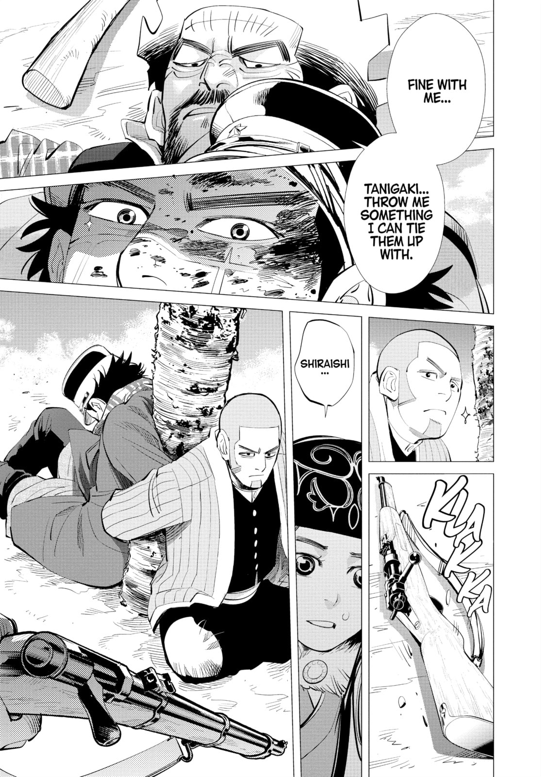 Golden Kamuy chapter 28, page 9