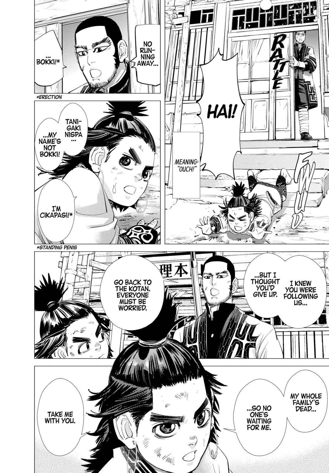 Golden Kamuy chapter 87, page 4