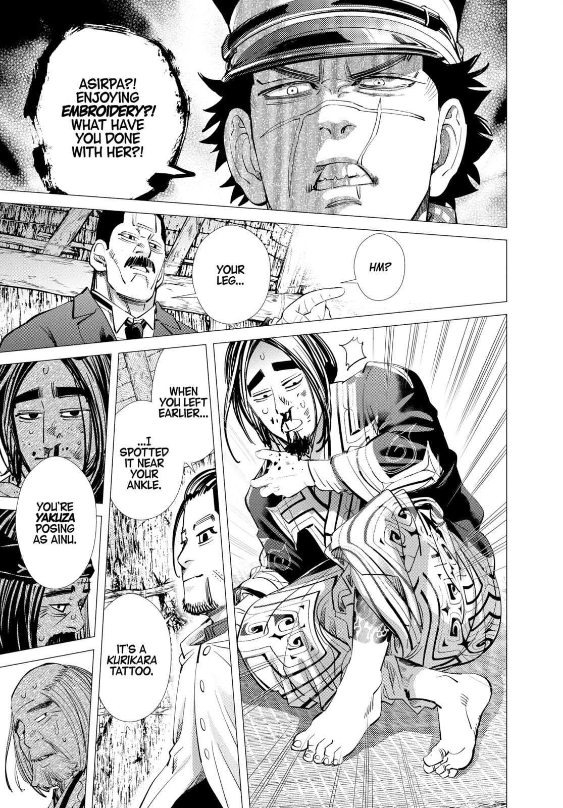 Golden Kamuy chapter 88, page 17
