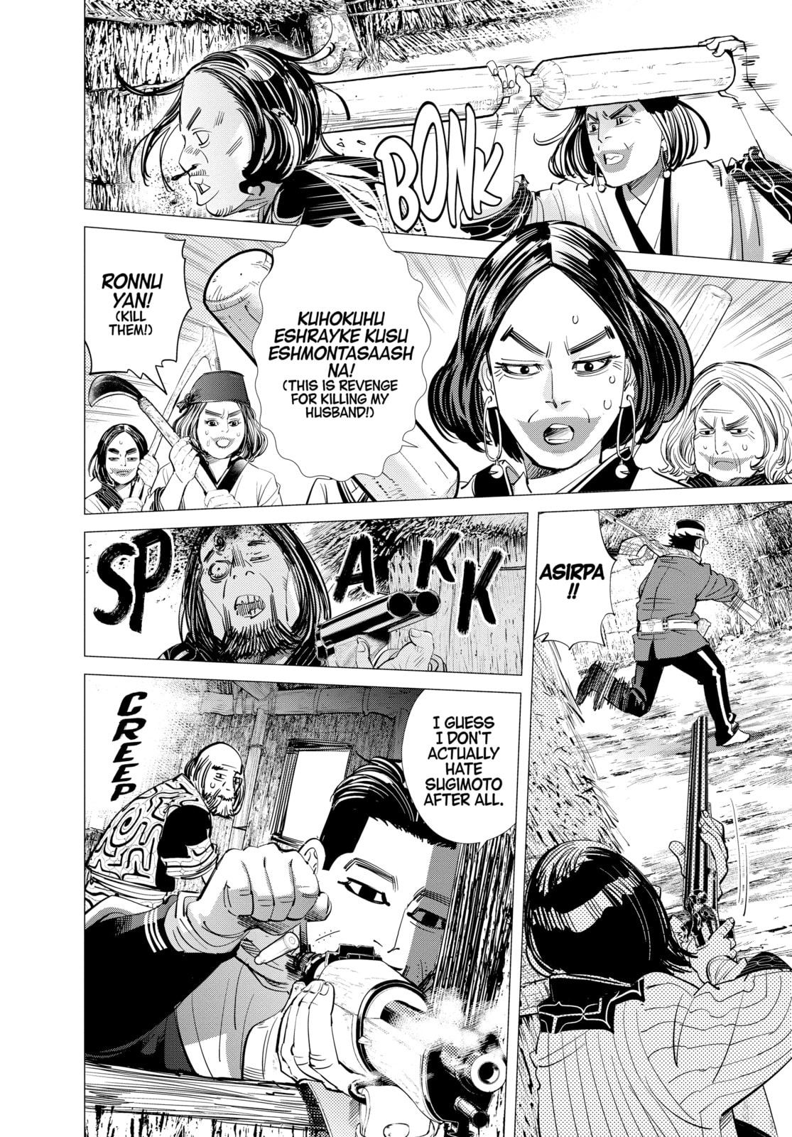 Golden Kamuy chapter 89, page 10