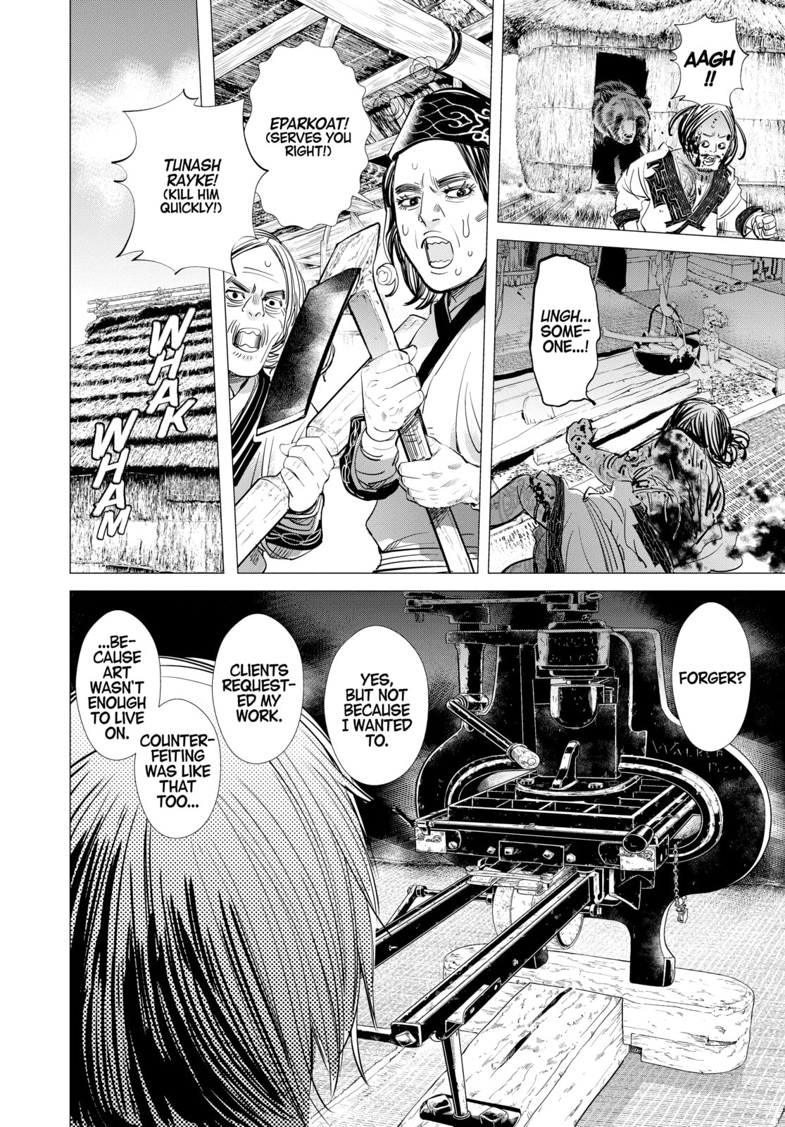 Golden Kamuy chapter 89, page 16