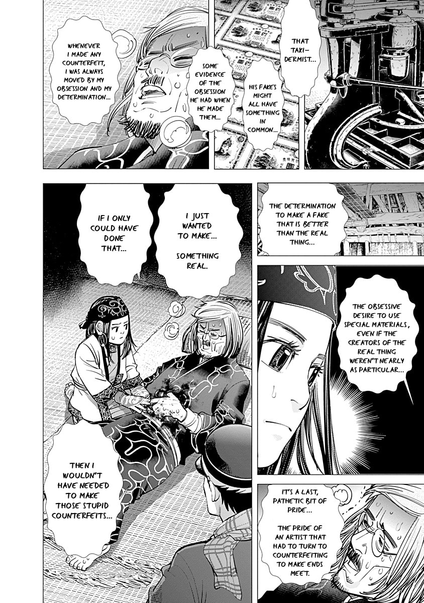 Golden Kamuy chapter 90.1, page 11