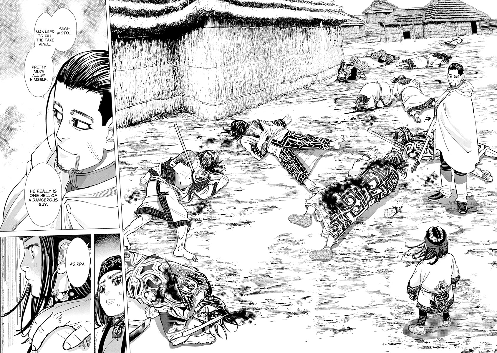 Golden Kamuy chapter 90.1, page 13
