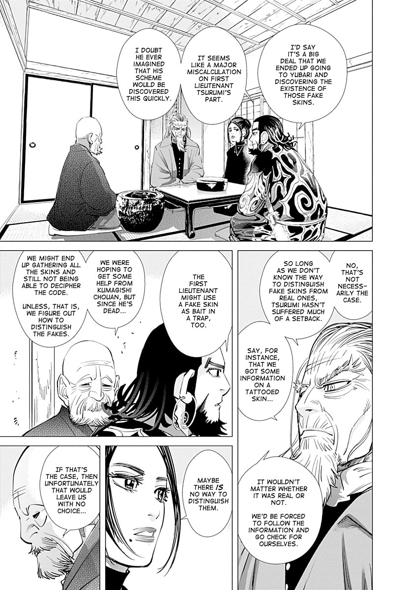Golden Kamuy chapter 90.1, page 15