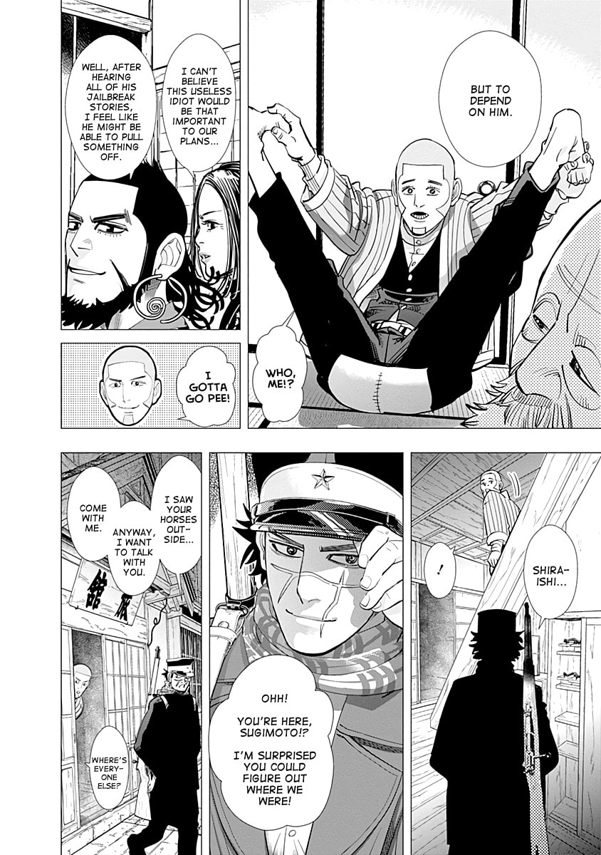 Golden Kamuy chapter 90.1, page 16