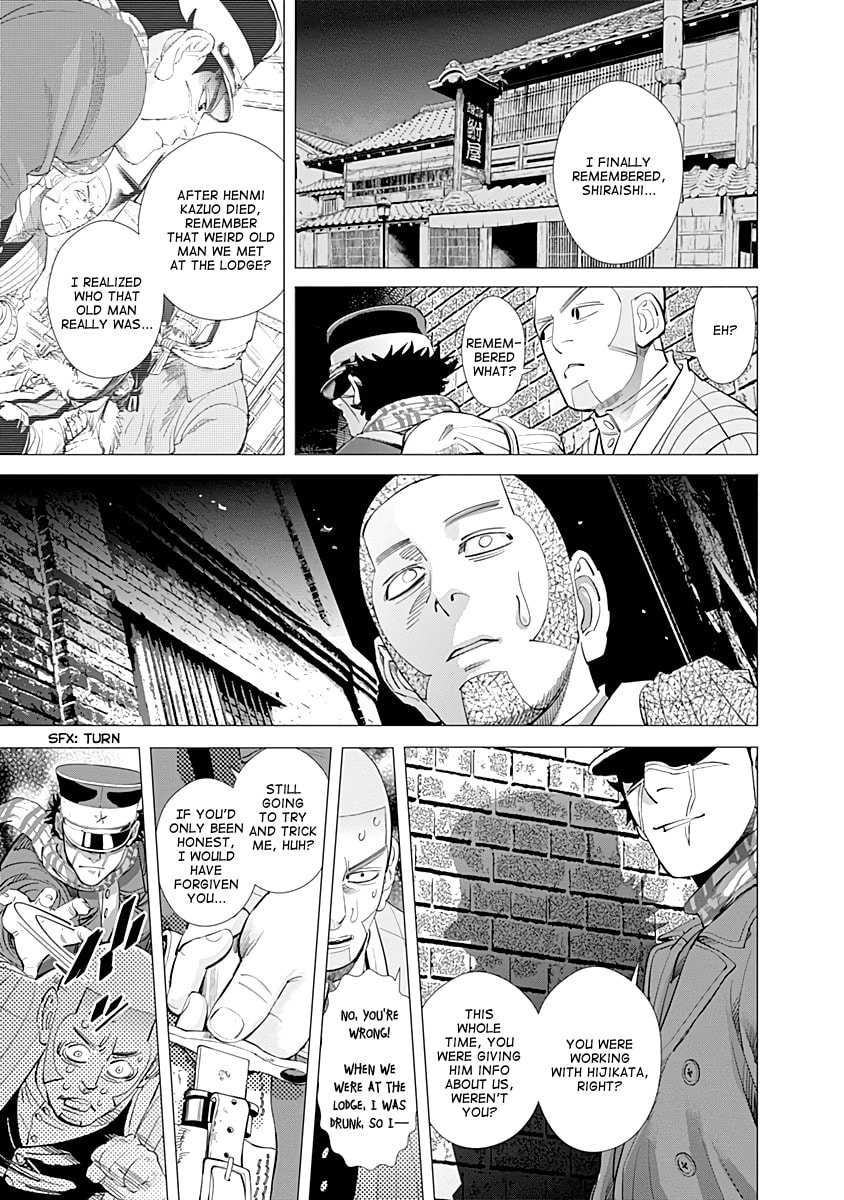 Golden Kamuy chapter 90.1, page 17