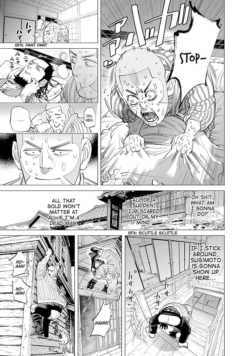 Golden Kamuy chapter 90.1, page 19