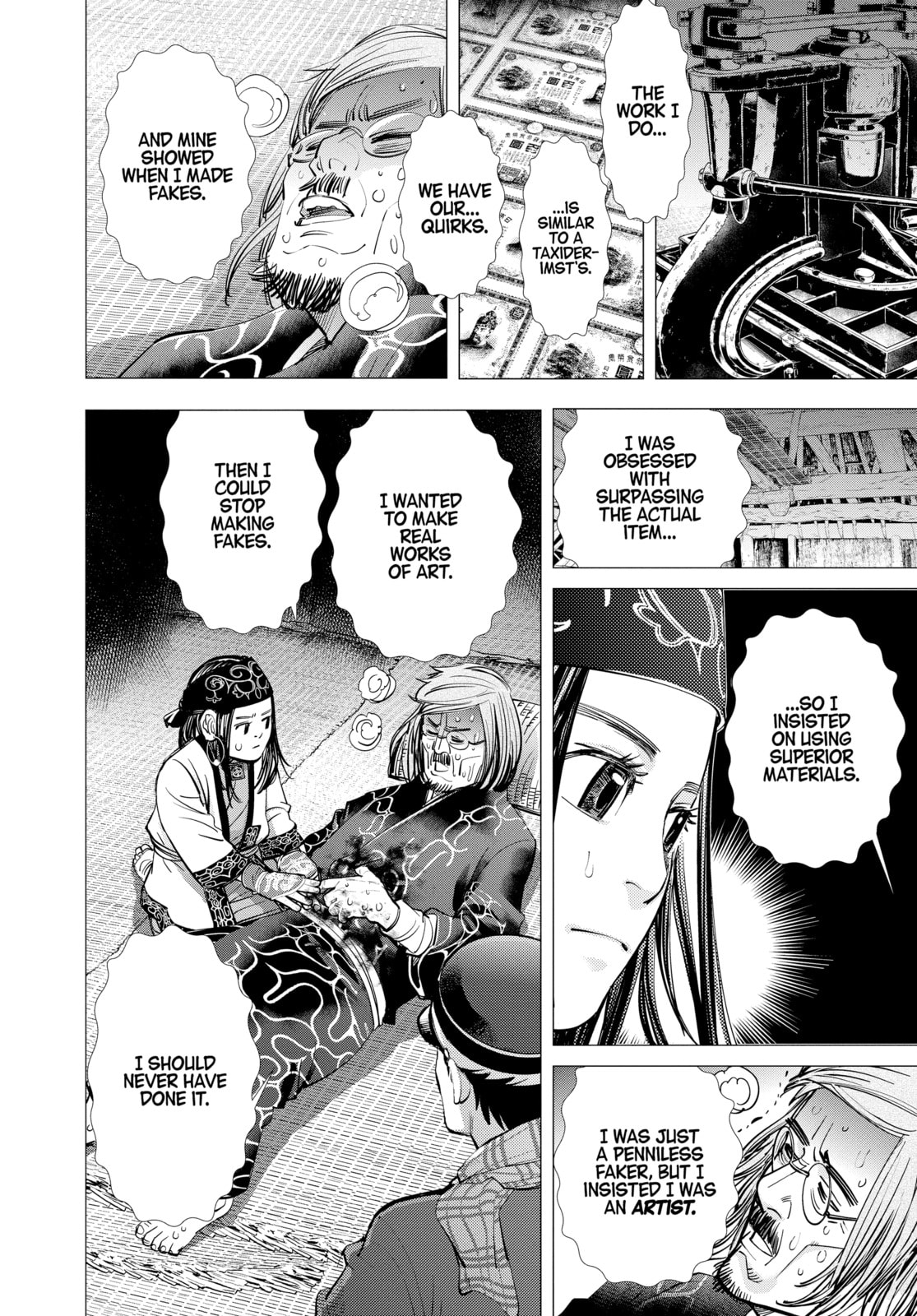 Golden Kamuy chapter 90, page 11
