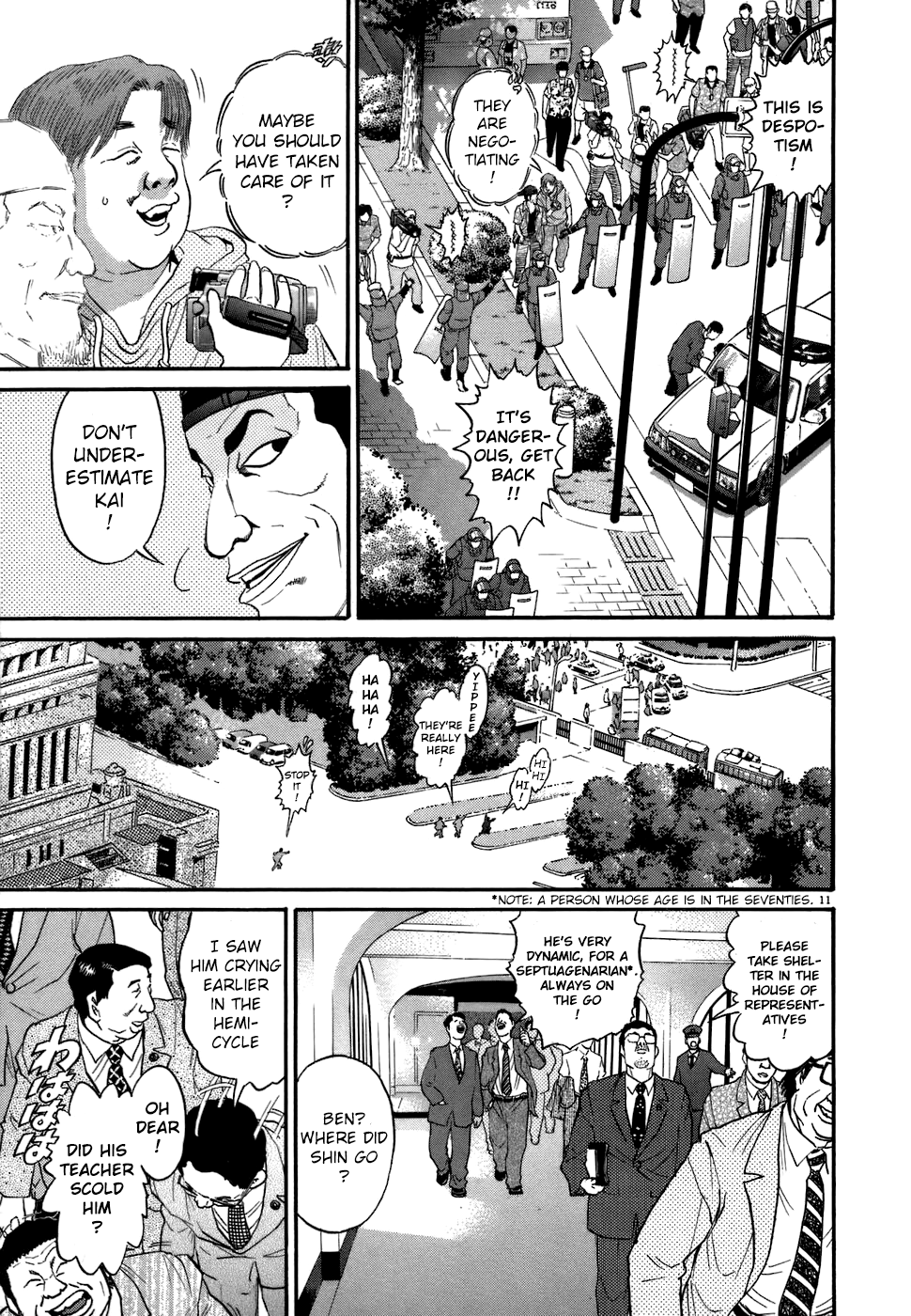 Kiichi!! chapter 73, page 11