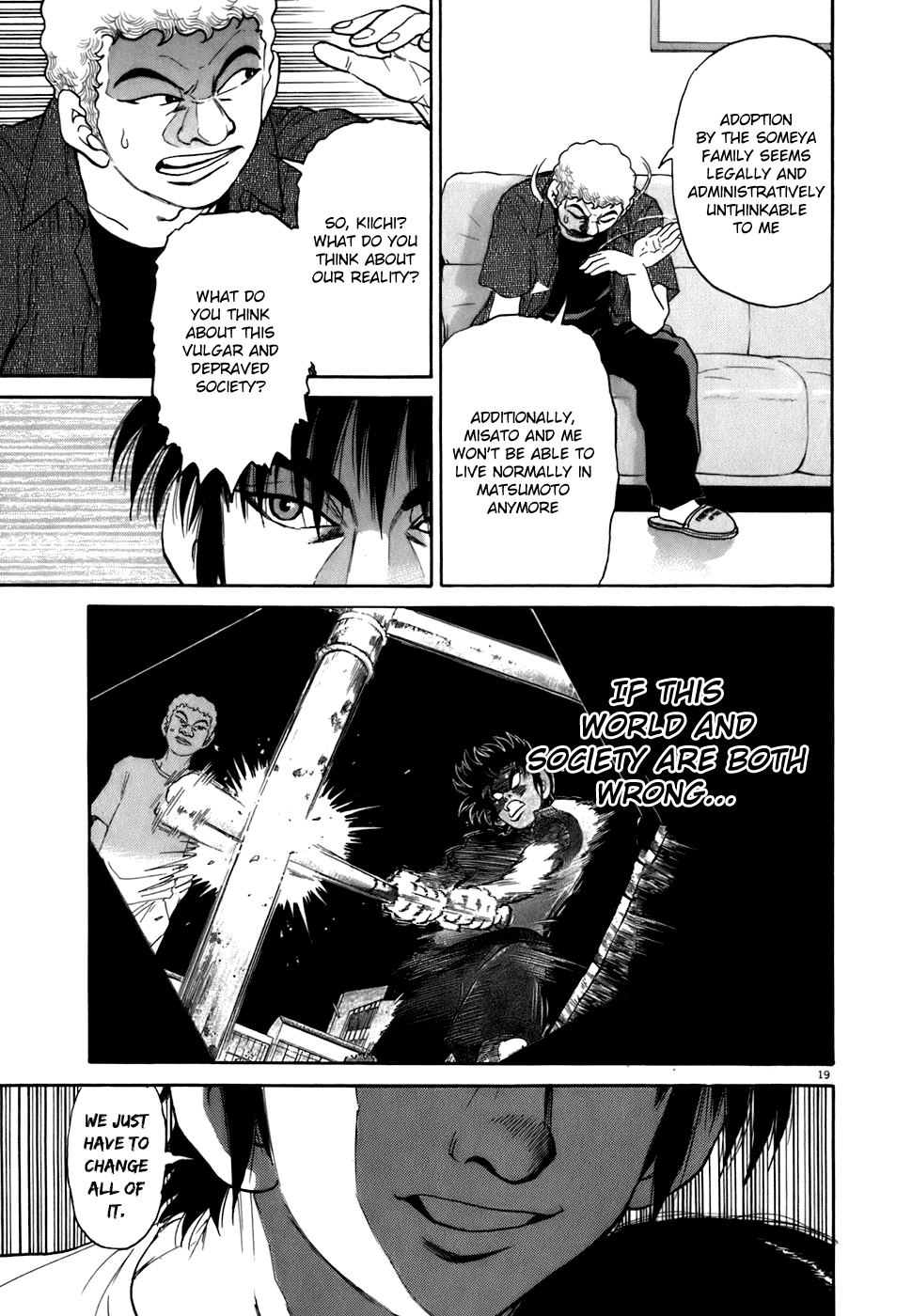 Kiichi!! chapter 80, page 19