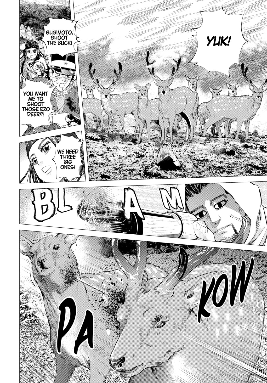Golden Kamuy chapter 100, page 10