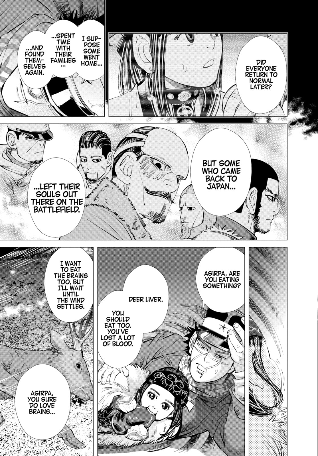 Golden Kamuy chapter 100, page 13