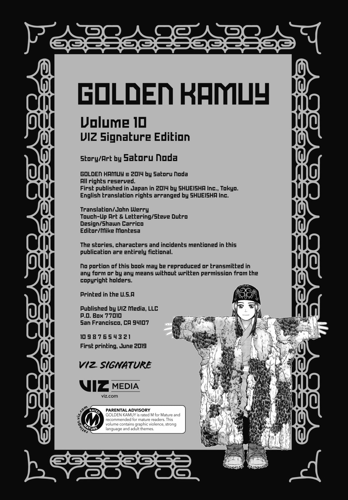Golden Kamuy chapter 100, page 22