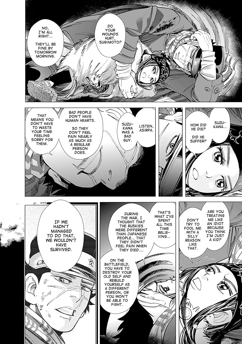 Golden Kamuy chapter 100.1, page 12