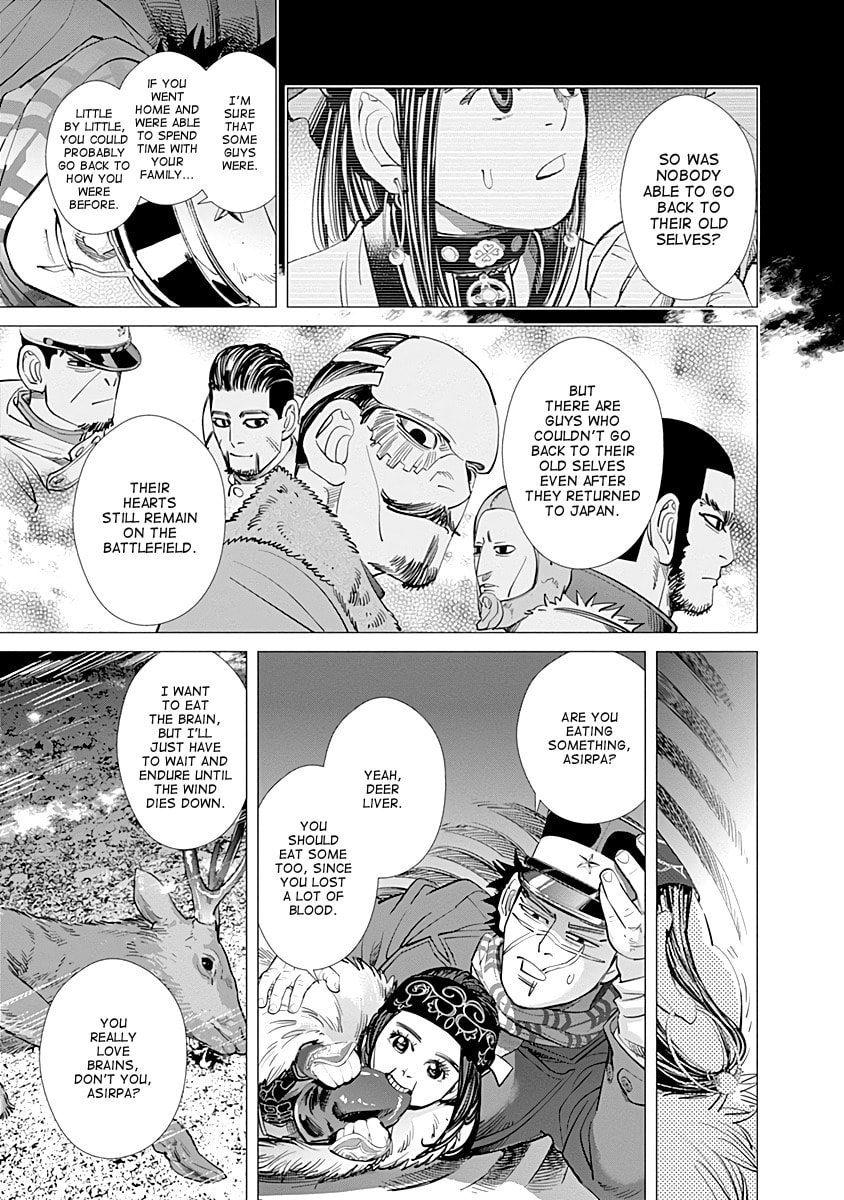 Golden Kamuy chapter 100.1, page 13