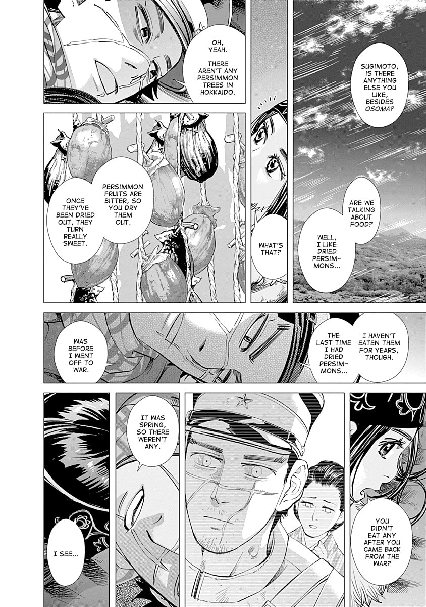 Golden Kamuy chapter 100.1, page 14