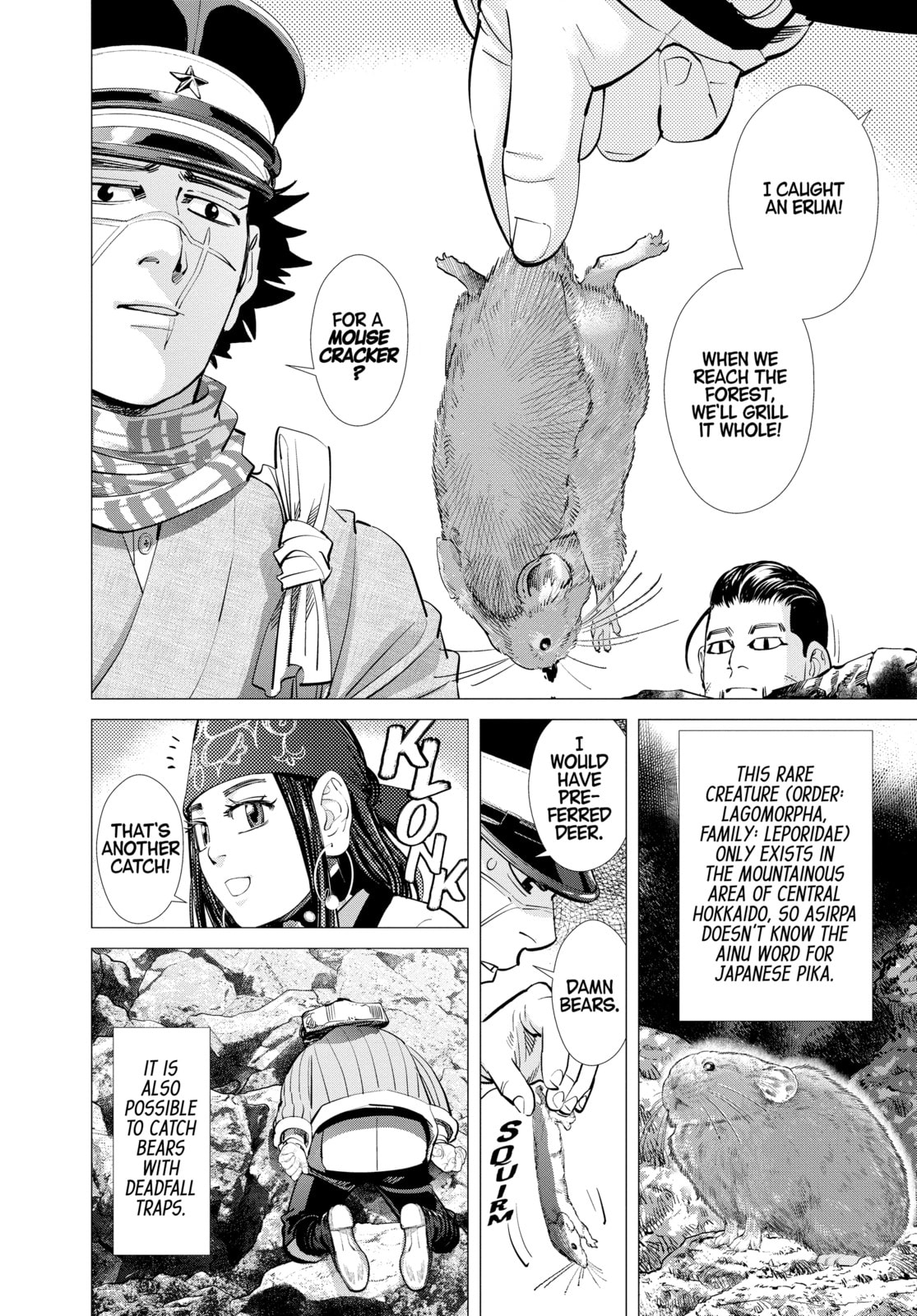 Golden Kamuy chapter 101, page 8