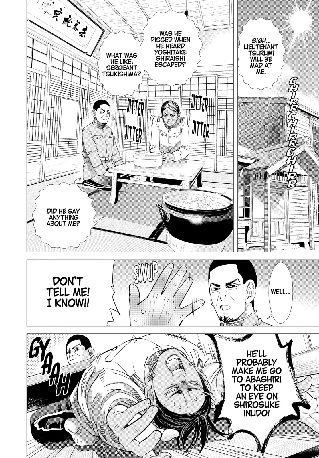 Golden Kamuy chapter 101, page 10