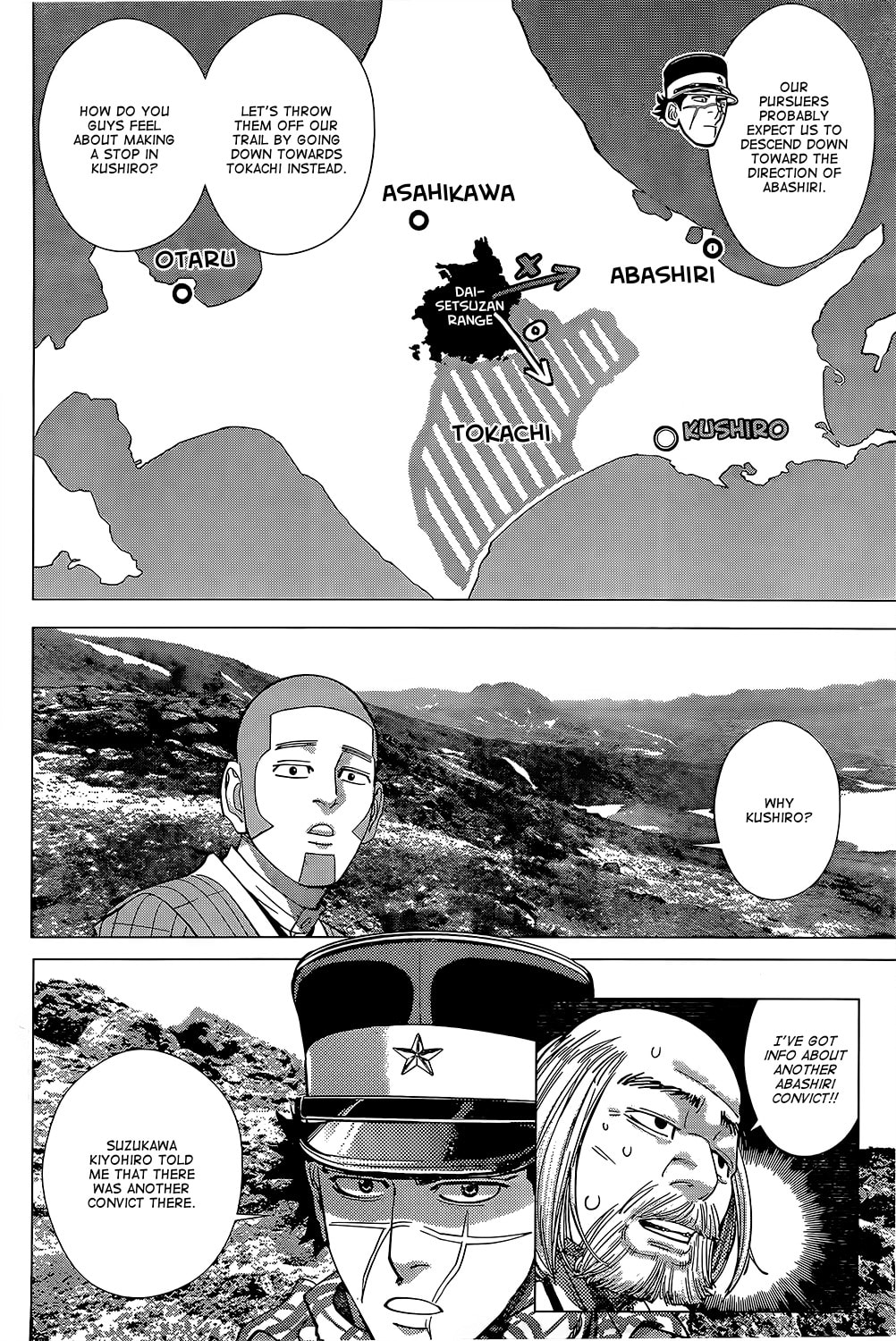 Golden Kamuy chapter 101.1, page 6
