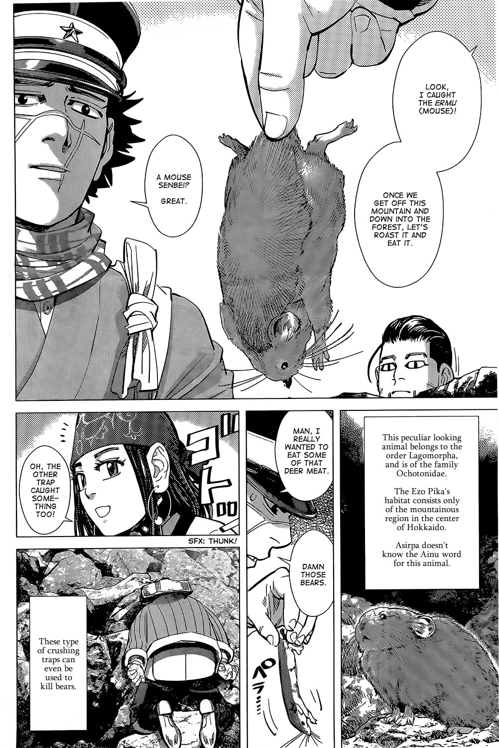 Golden Kamuy chapter 101.1, page 8