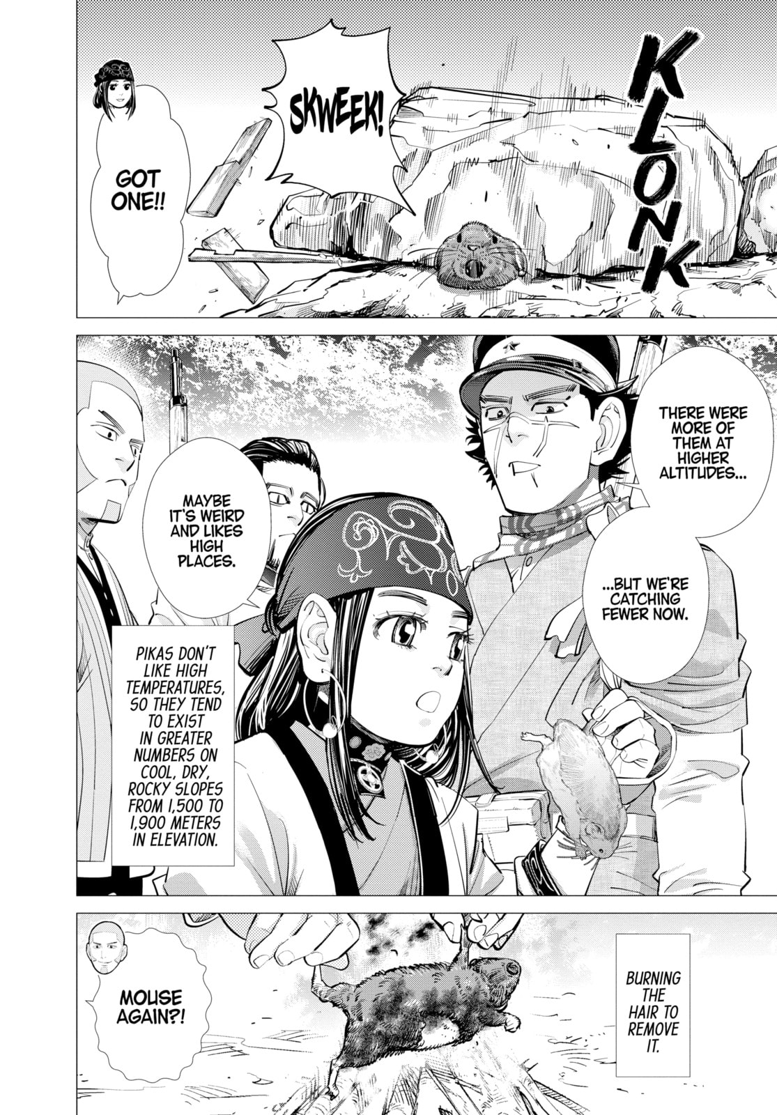 Golden Kamuy chapter 103, page 2