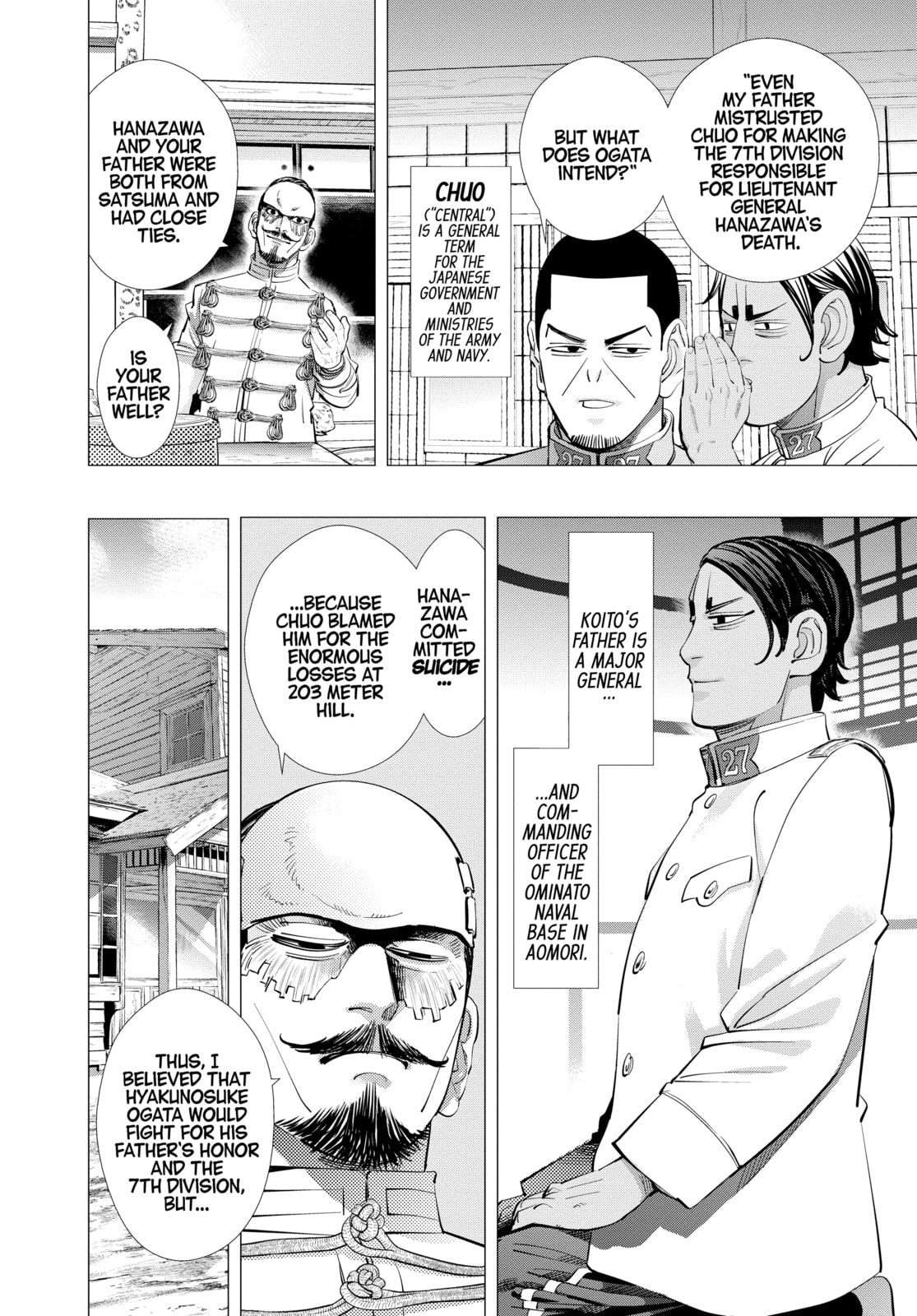 Golden Kamuy chapter 103, page 6