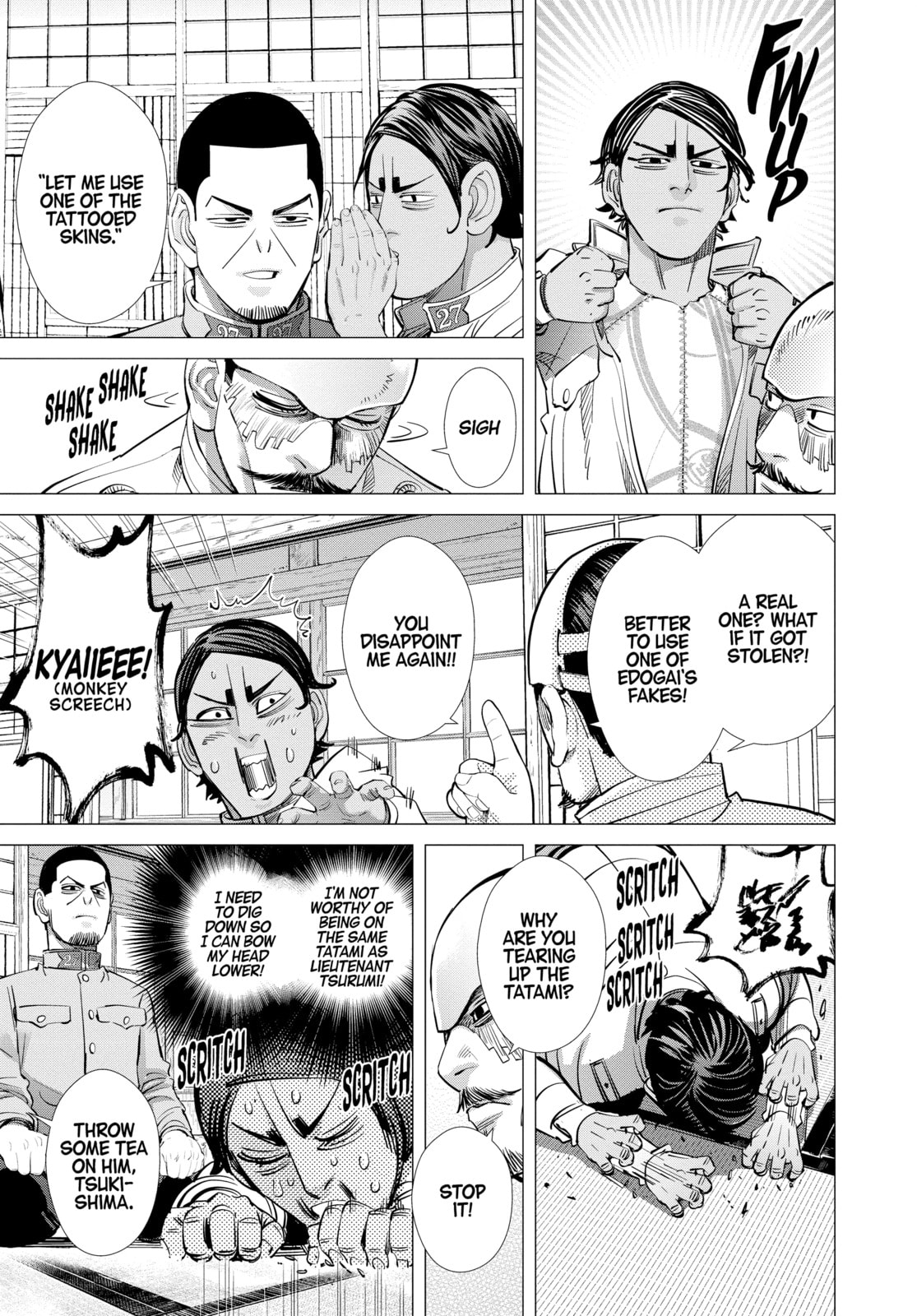 Golden Kamuy chapter 103, page 23
