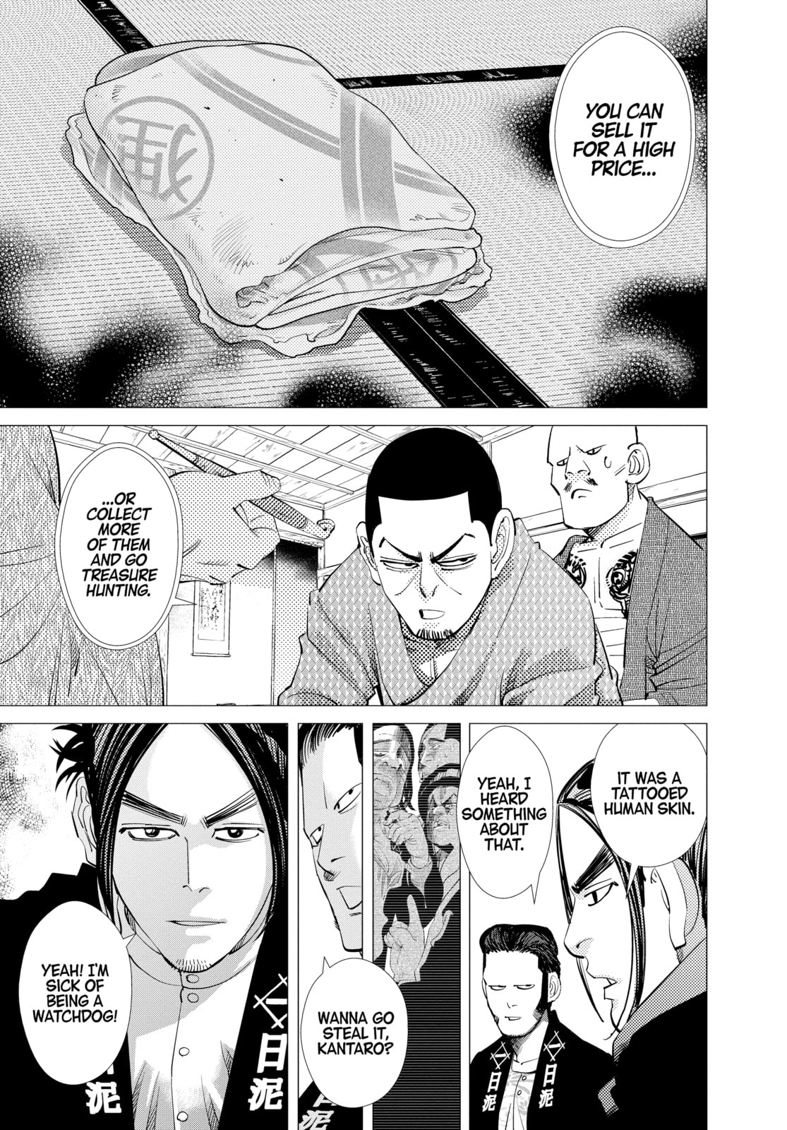 Golden Kamuy chapter 104, page 3