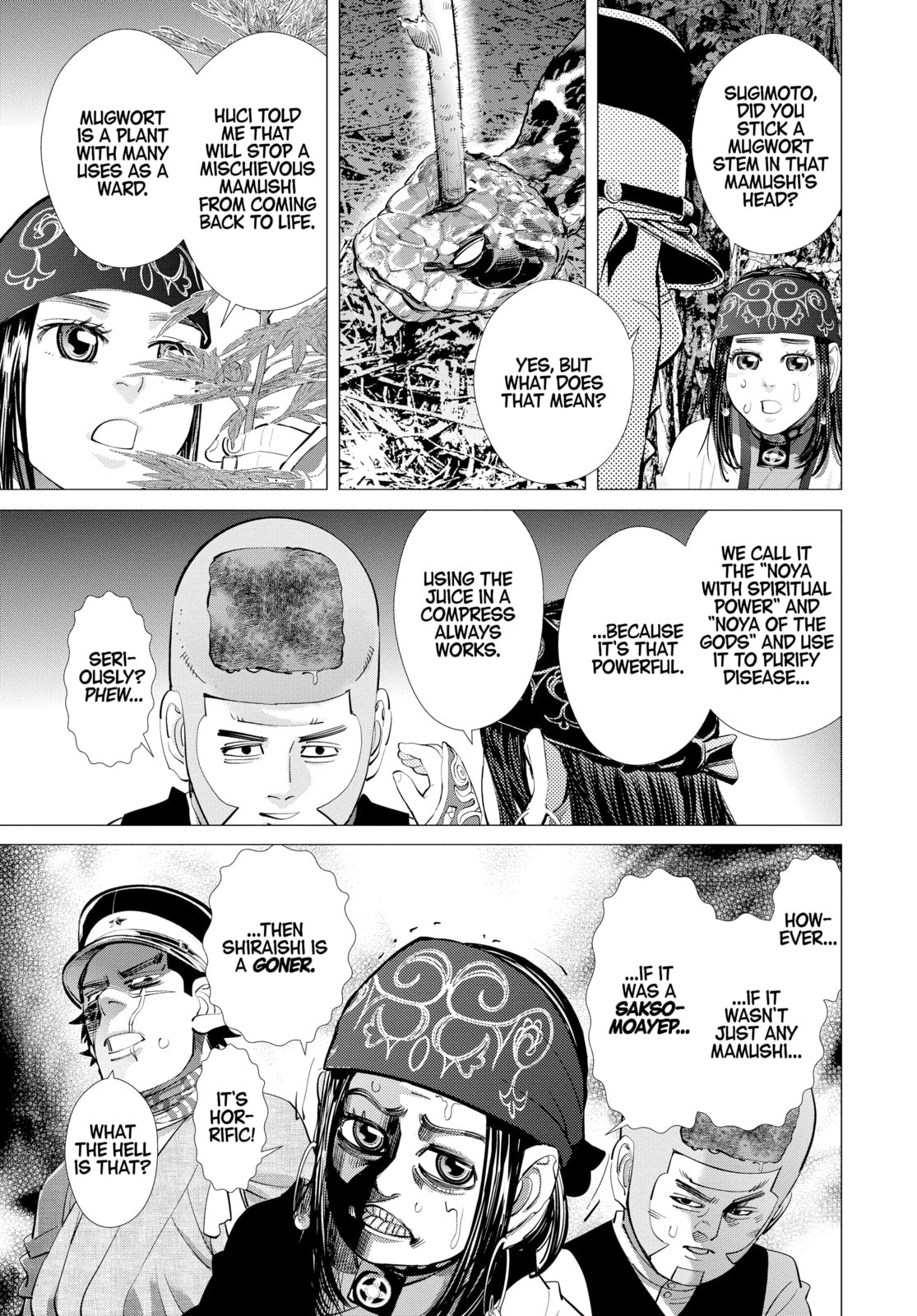 Golden Kamuy chapter 104, page 12