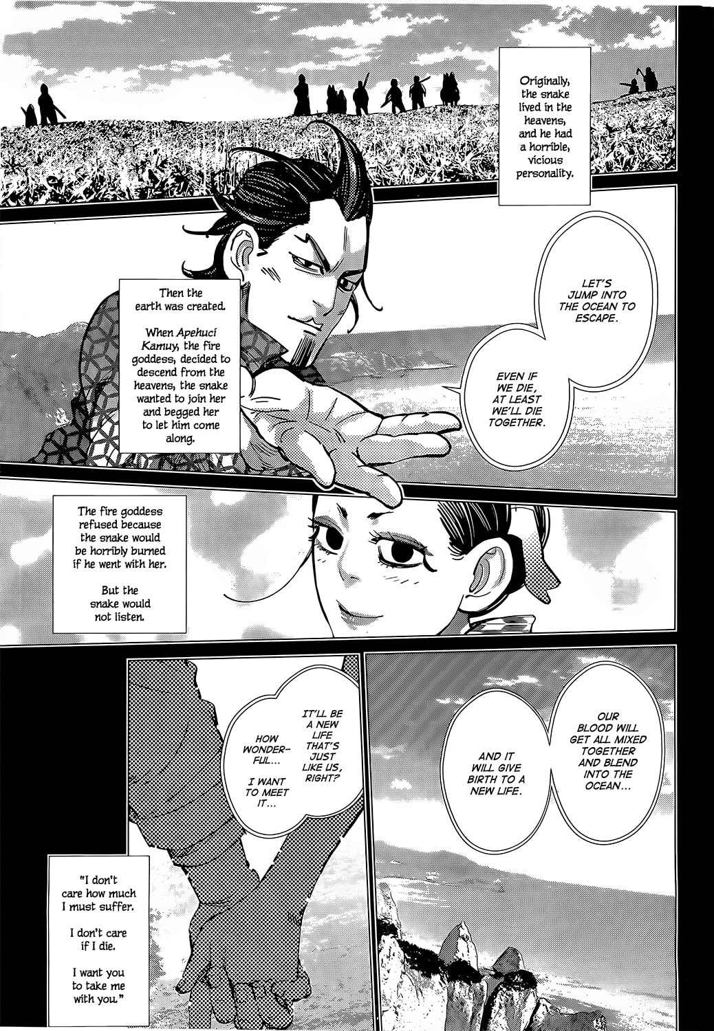 Golden Kamuy chapter 105.1, page 3