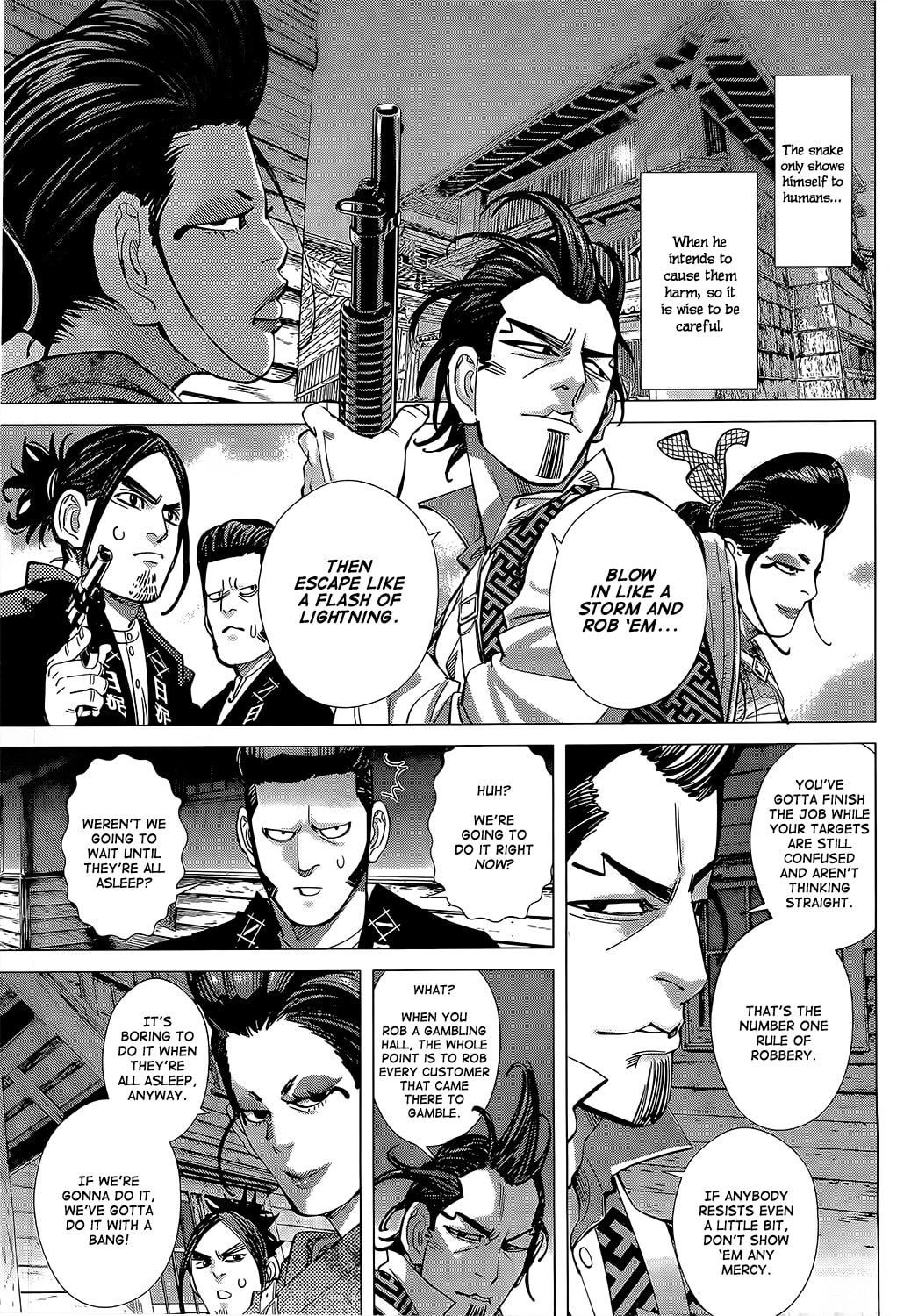 Golden Kamuy chapter 105.1, page 5