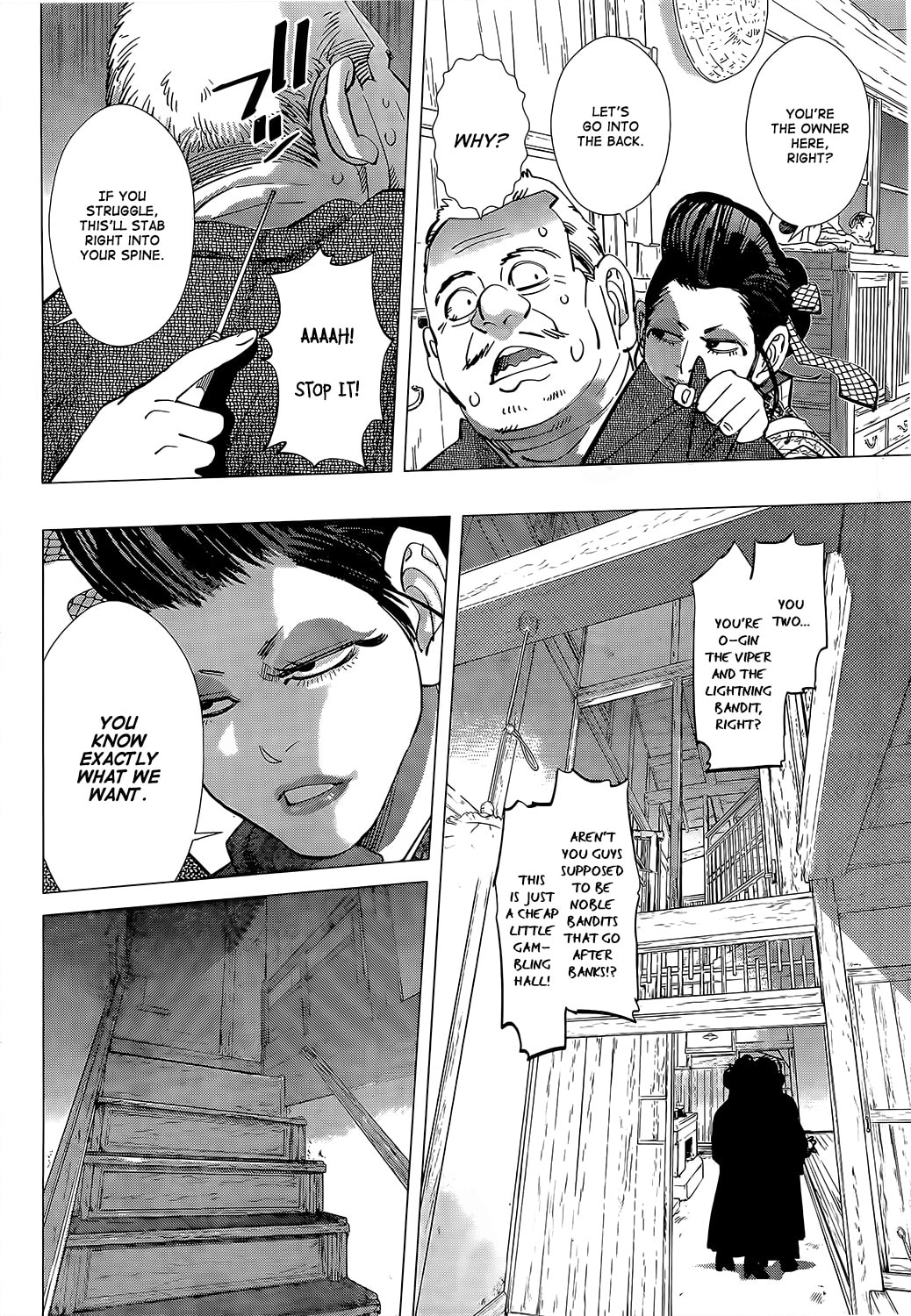 Golden Kamuy chapter 105.1, page 10