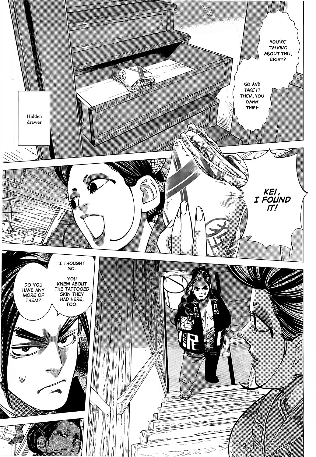 Golden Kamuy chapter 105.1, page 11