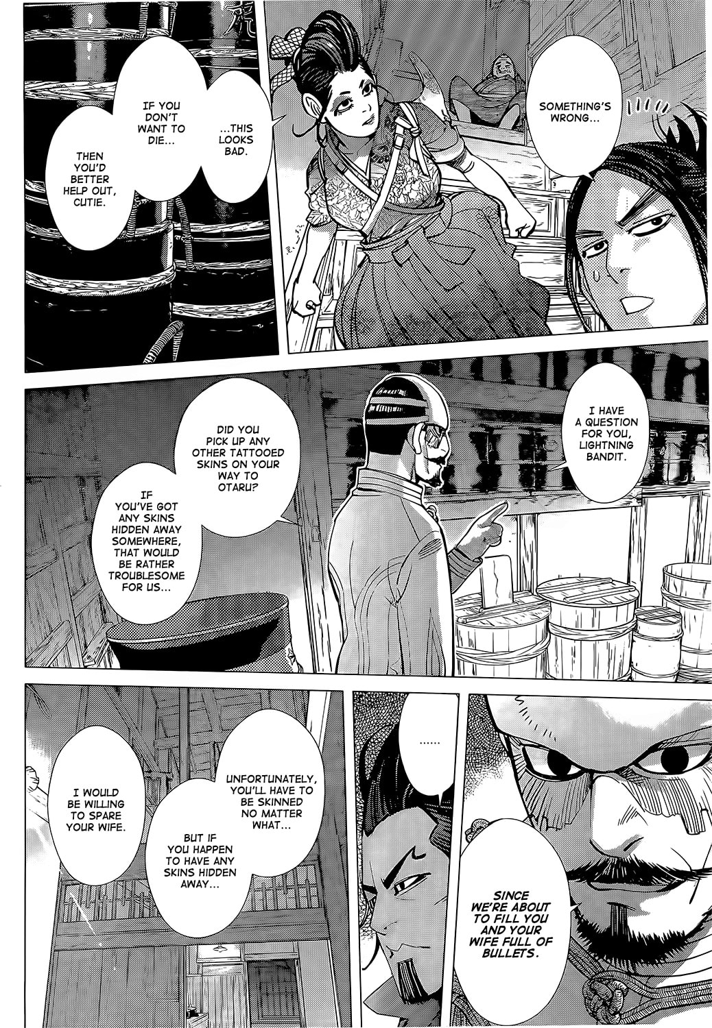 Golden Kamuy chapter 105.1, page 14