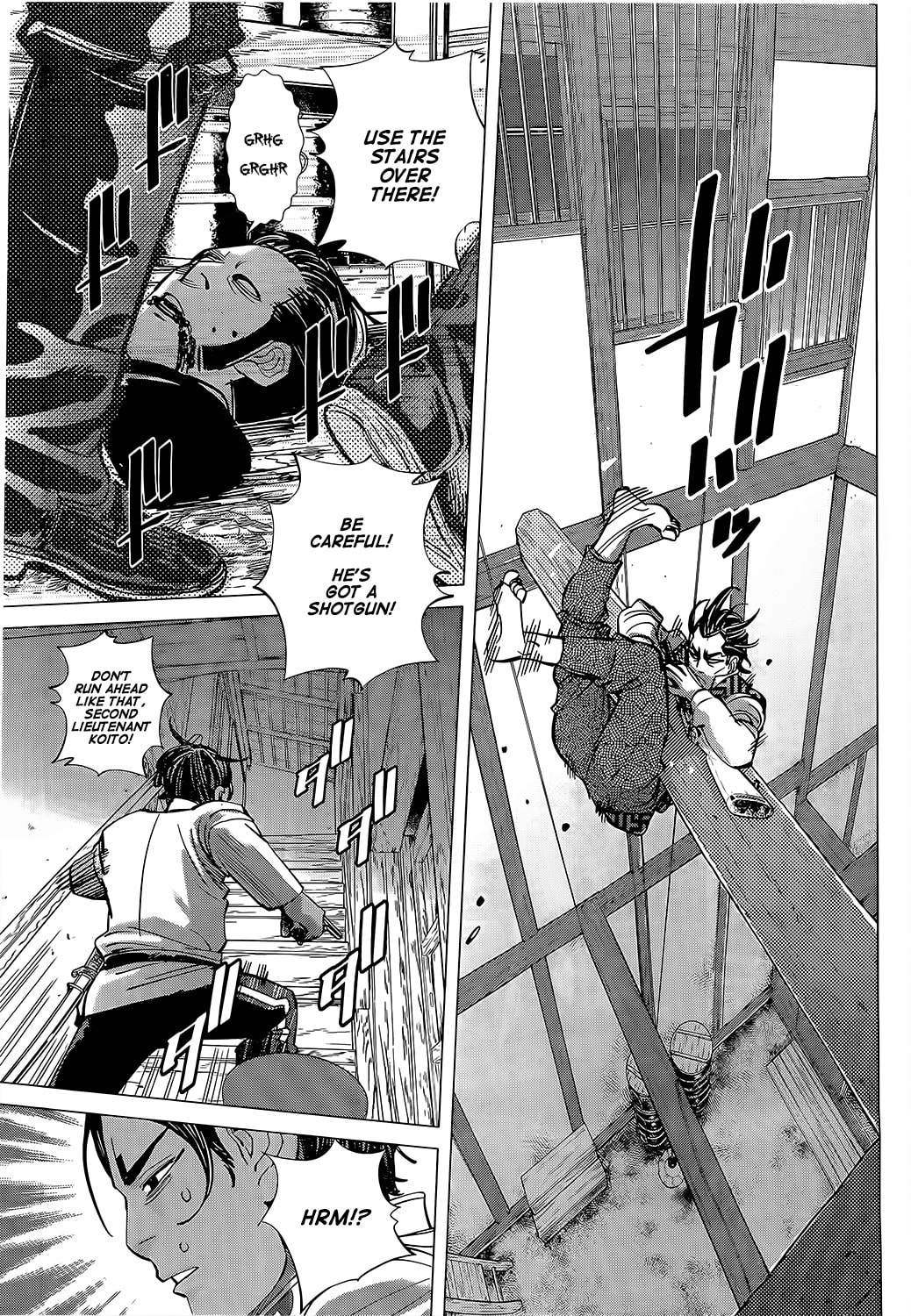 Golden Kamuy chapter 105.1, page 17