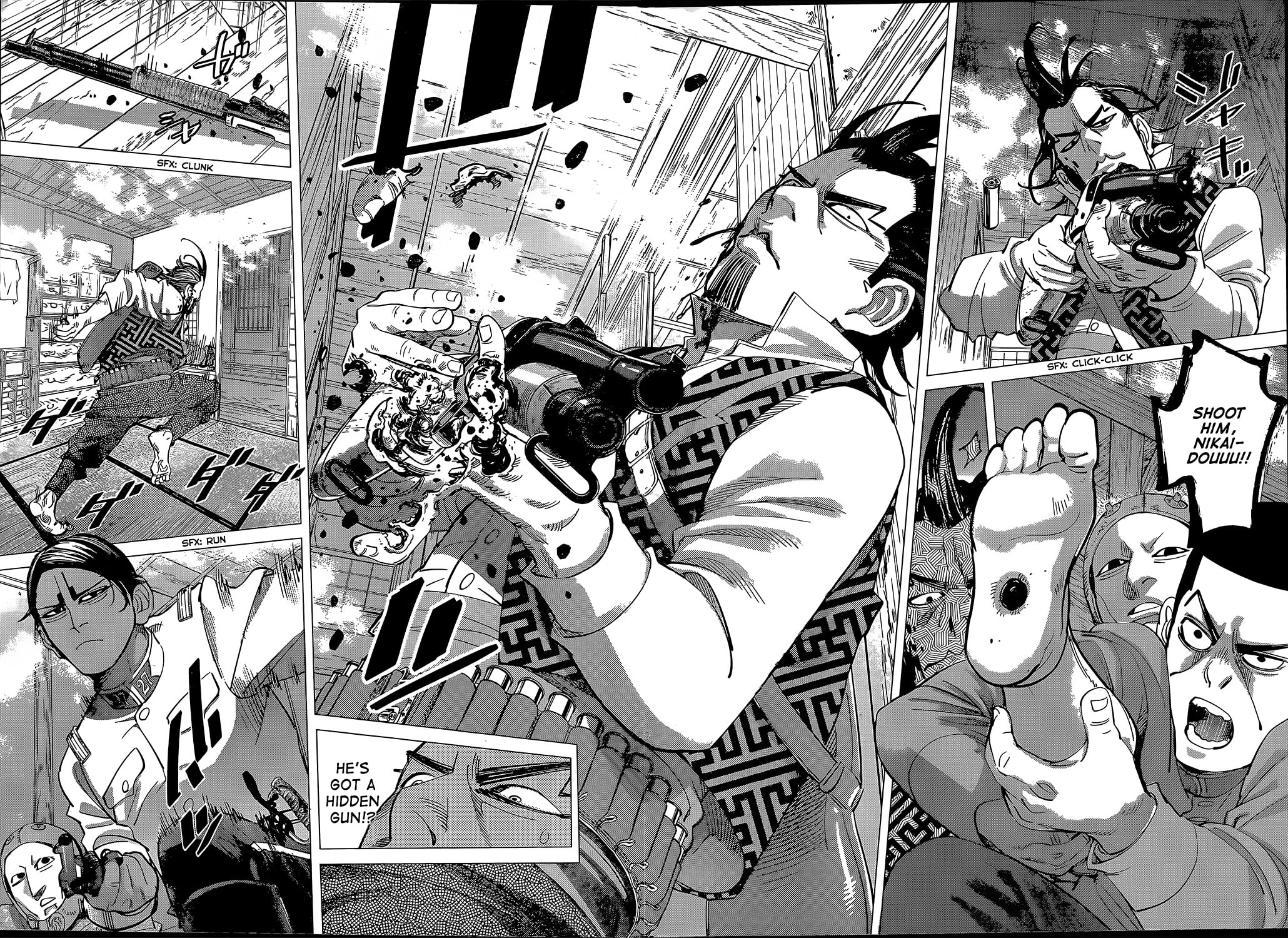 Golden Kamuy chapter 106.1, page 12