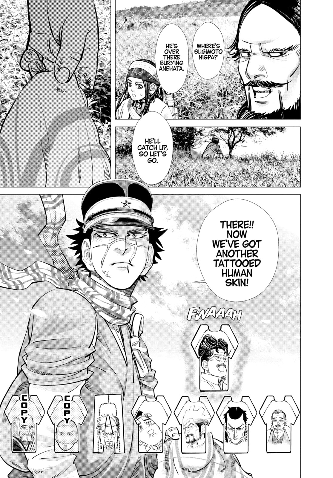 Golden Kamuy chapter 113, page 9