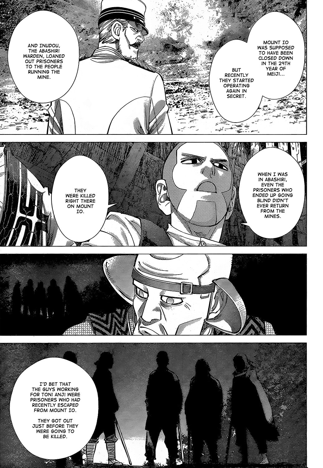 Golden Kamuy chapter 119.1, page 9