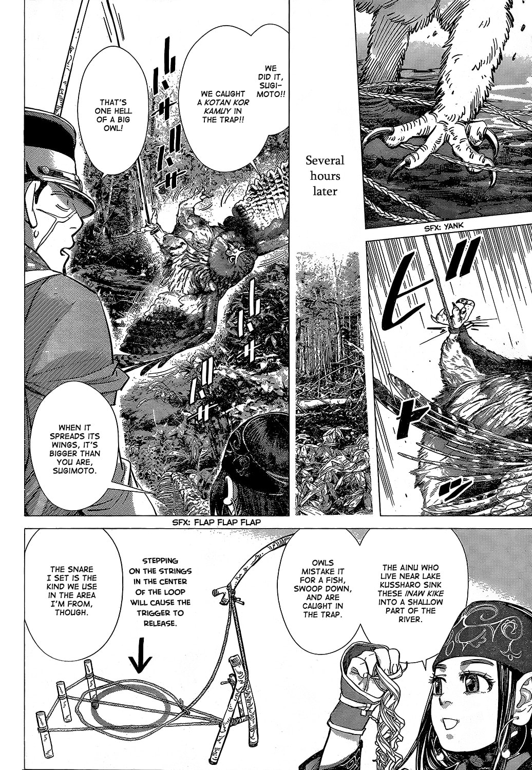 Golden Kamuy chapter 119.1, page 11