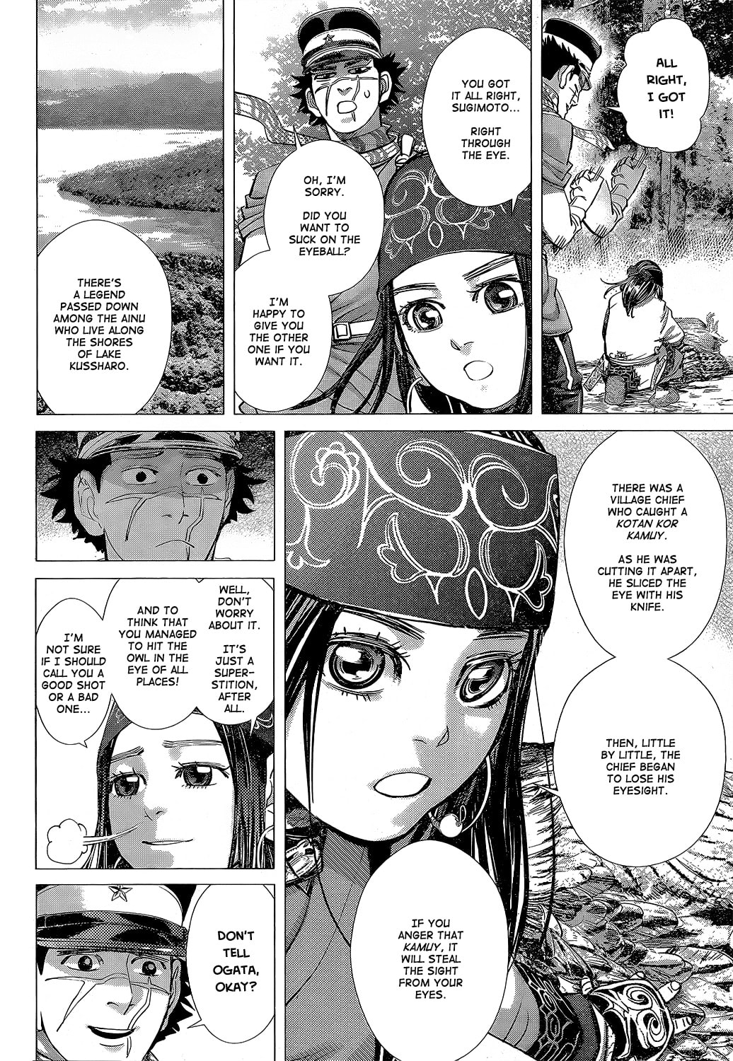 Golden Kamuy chapter 119.1, page 13
